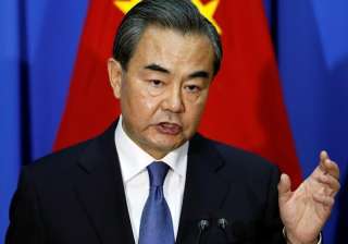 File pic of China's Foreign Minister Wang Yi -... File pic of China's Foreign Minister Wang Yi -...
