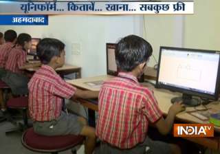 This Ahmedabad school offers free education to... This Ahmedabad school offers free education to...