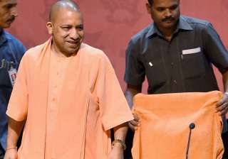 Yogi Adityanath at a programme in Lucknow on... Yogi Adityanath at a programme in Lucknow on...