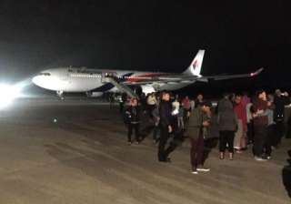 Malaysia Airlines flight turned back after... Malaysia Airlines flight turned back after...