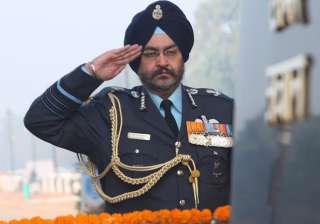 File pic of Air Chief BS Dhanoa - India TV File pic of Air Chief BS Dhanoa - India TV