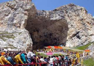 Unfazed by Kashmir unrest, pilgrims register for... Unfazed by Kashmir unrest, pilgrims register for...