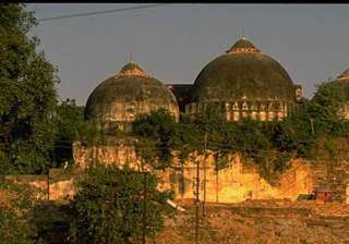 Five accused in Babri demolition surrender in... Five accused in Babri demolition surrender in...