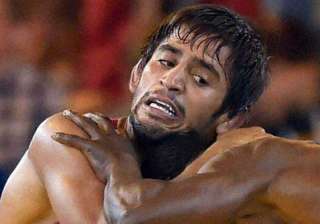 Bajrang Punia wins gold at Asian Wrestling... Bajrang Punia wins gold at Asian Wrestling...
