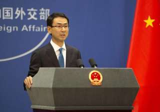 Chinese Foreign Ministry Spokesperson Geng Shuang... Chinese Foreign Ministry Spokesperson Geng Shuang...