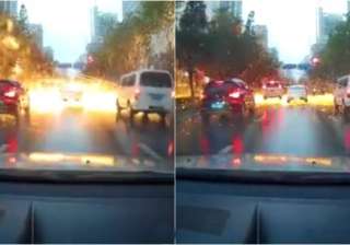 Caught on camera This video of lightning strike... Caught on camera This video of lightning strike...