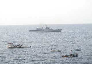 Indian Navy foils piracy attempt on Liberian... Indian Navy foils piracy attempt on Liberian...