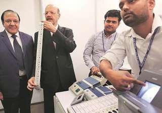 EVM row: Never promised ‘no-holds-barred... EVM row: Never promised ‘no-holds-barred...