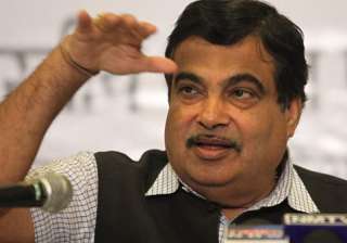 File pic of Union Minister Nitin Gadkari - India... File pic of Union Minister Nitin Gadkari - India...