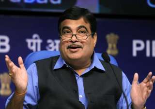 File pic of Union Minister Nitin Gadkari - India... File pic of Union Minister Nitin Gadkari - India...