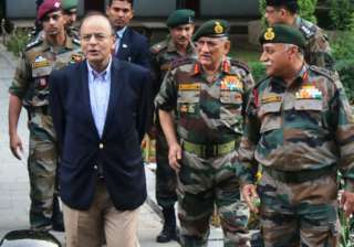Army Chief Gen Bipin Rawat meets Jaitley, briefs... Army Chief Gen Bipin Rawat meets Jaitley, briefs...