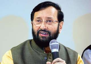 File pic of HRD Minister Prakash Javadekar -... File pic of HRD Minister Prakash Javadekar -...