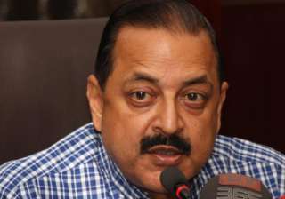 File pic of Union Minister Jitendra Singh - India... File pic of Union Minister Jitendra Singh - India...