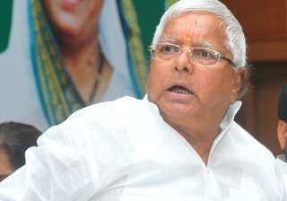 File pic of RJD supremo Lalu Prasad Yadav -... File pic of RJD supremo Lalu Prasad Yadav -...