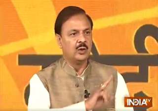 Mahesh Sharma in India TV conclave - India TV Mahesh Sharma in India TV conclave - India TV