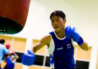 Mary Kom all set to return to action after 1-year... Mary Kom all set to return to action after 1-year...