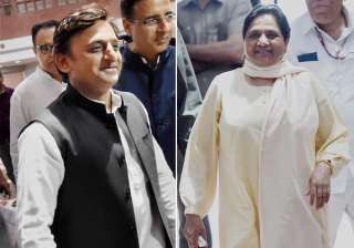 Akhilesh, Mayawati likely to hold joint rally in... Akhilesh, Mayawati likely to hold joint rally in...