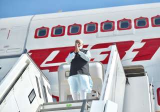 PM Modi arrives in Germany on first leg of his... PM Modi arrives in Germany on first leg of his...