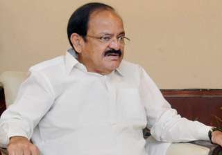 File pic of Union minister M Venkaiah Naidu -... File pic of Union minister M Venkaiah Naidu -...