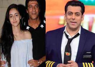 Chunky Pandey, Ananya Pandey, Salman Khan - India TV Chunky Pandey, Ananya Pandey, Salman Khan - India TV