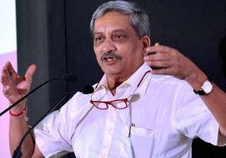 File pic of Goa Chief Minister Manohar Parrikar -... File pic of Goa Chief Minister Manohar Parrikar -...