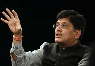 File pic of Union Power Minister Piyush Goyal -... File pic of Union Power Minister Piyush Goyal -...