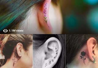 ear helix tattoos - India TV ear helix tattoos - India TV
