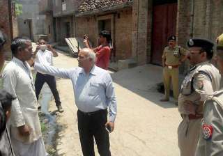 UP Home Secretary Mani Prasad Mishra visits... UP Home Secretary Mani Prasad Mishra visits...