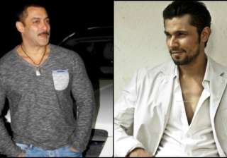 Salman Khan, Randeep Hooda - India TV Salman Khan, Randeep Hooda - India TV