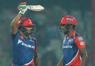 Samson, Pant take charge of Delhi's run chase... Samson, Pant take charge of Delhi's run chase...