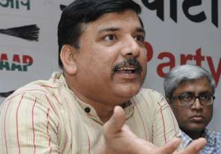 File pic of AAP leader Sanjay Singh - India TV File pic of AAP leader Sanjay Singh - India TV