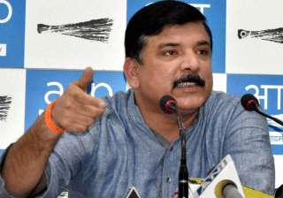 File pic of AAP leader Sanjay Singh - India TV File pic of AAP leader Sanjay Singh - India TV