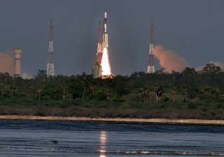 ISRO launches South Asian satellite from Satish... ISRO launches South Asian satellite from Satish...