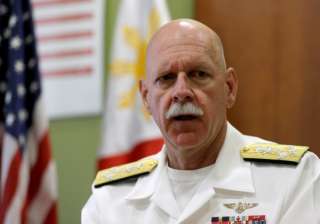 US Pacific Fleet commander Admiral Scott Swift US Pacific Fleet commander Admiral Scott Swift