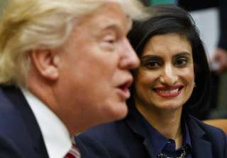 Seema Verma, Donald Trump - India TV Seema Verma, Donald Trump - India TV