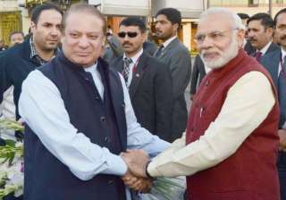 File pic of Nawaz Sharif and Narendra Modi -... File pic of Nawaz Sharif and Narendra Modi -...