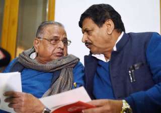 SP splits as Shivpal announces new party with... SP splits as Shivpal announces new party with...