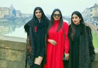 Sridevi reveals daughters Jhanvi and Khushi... Sridevi reveals daughters Jhanvi and Khushi...