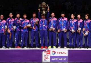 South Korea upset China to win Sudirman Cup -... South Korea upset China to win Sudirman Cup -...