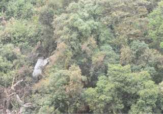 Wreckage of IAF’s missing Sukhoi-30 fighter jet... Wreckage of IAF’s missing Sukhoi-30 fighter jet...