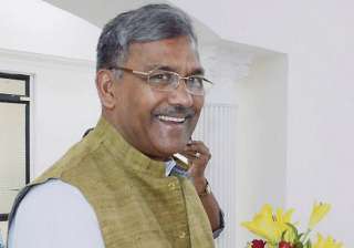 File pic of Uttarakhand CM Trivendra Singh Rawat... File pic of Uttarakhand CM Trivendra Singh Rawat...