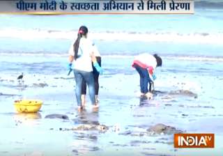 It took 85 weeks for the volunteers to clean the... It took 85 weeks for the volunteers to clean the...