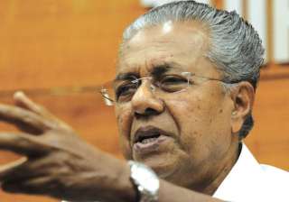 File pic of Kerala Chief Minister Pinarayi... File pic of Kerala Chief Minister Pinarayi...
