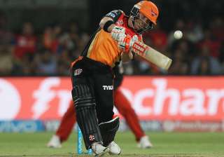 Sunrisers Hyderabad skipper David Warner - India... Sunrisers Hyderabad skipper David Warner - India...