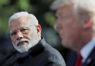 PM Narendra Modi and US President Donald Trump at... PM Narendra Modi and US President Donald Trump at...