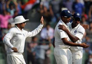 A file image of Virender Sehwag, R Ashwin and... A file image of Virender Sehwag, R Ashwin and...