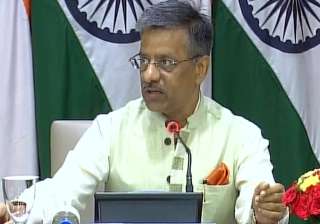 External Affairs Ministry Spokesperson Gopal... External Affairs Ministry Spokesperson Gopal...