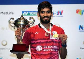 Champion Kidambi Srikanth with Australian Open... Champion Kidambi Srikanth with Australian Open...