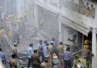Chennai Silks fire - India TV Chennai Silks fire - India TV