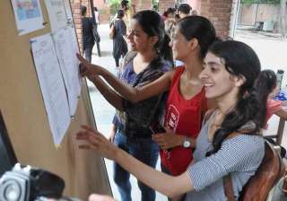 Delhi University has released first cut-off for... Delhi University has released first cut-off for...